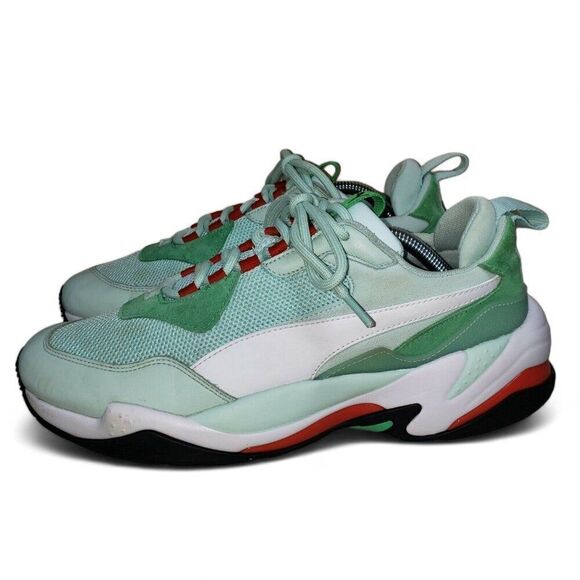 Puma Thunder 'Spectra Green' Sneakers 367516-14 Men's 10.5 - Picture 1 of 10